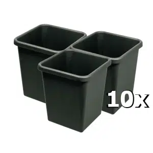 Vasos autopot 15L Black - 10 unidades