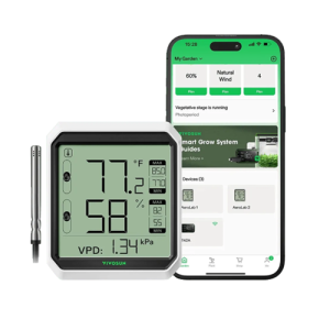termohigrometro digital vivosun THB1S 4 em 1