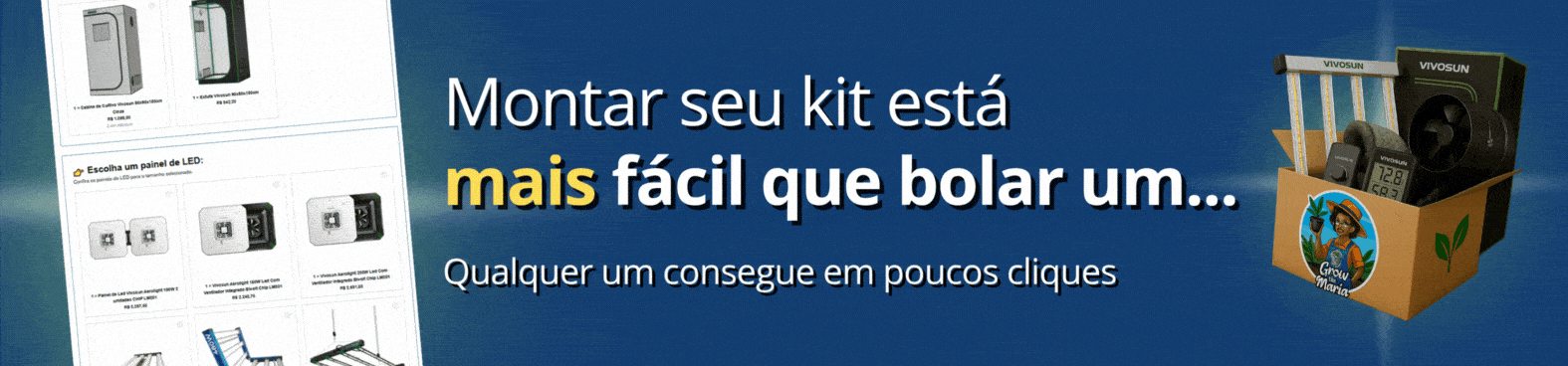 Banner Monte seu Grow