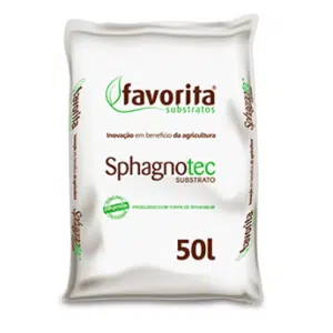 Substrato Spagnotec - 50% Turfa e 50% Perlita - 50 Litros 10 Unidades