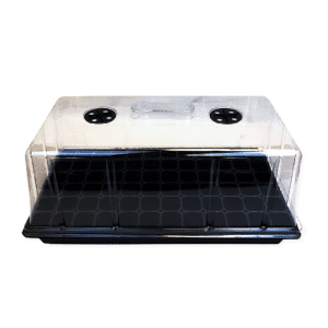 Estufa de Clonagem Propagator 2 Janelas Passiva 55x29x19cm clones e mudas grow da maria