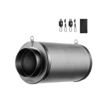 Filtro de Carvão Vivosun 150mm700m Preto