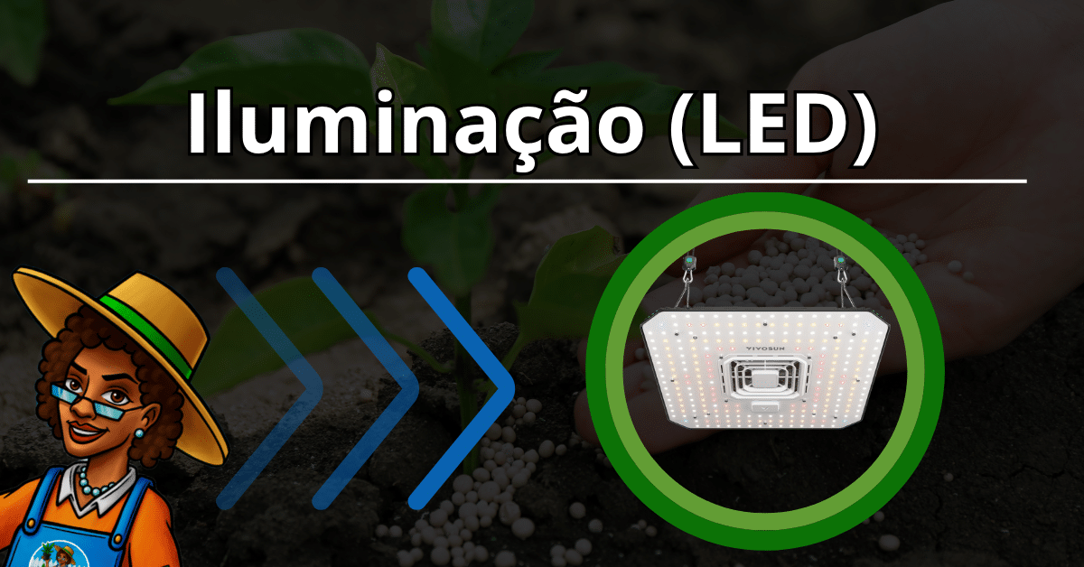 Iluminação Cultivo indoor