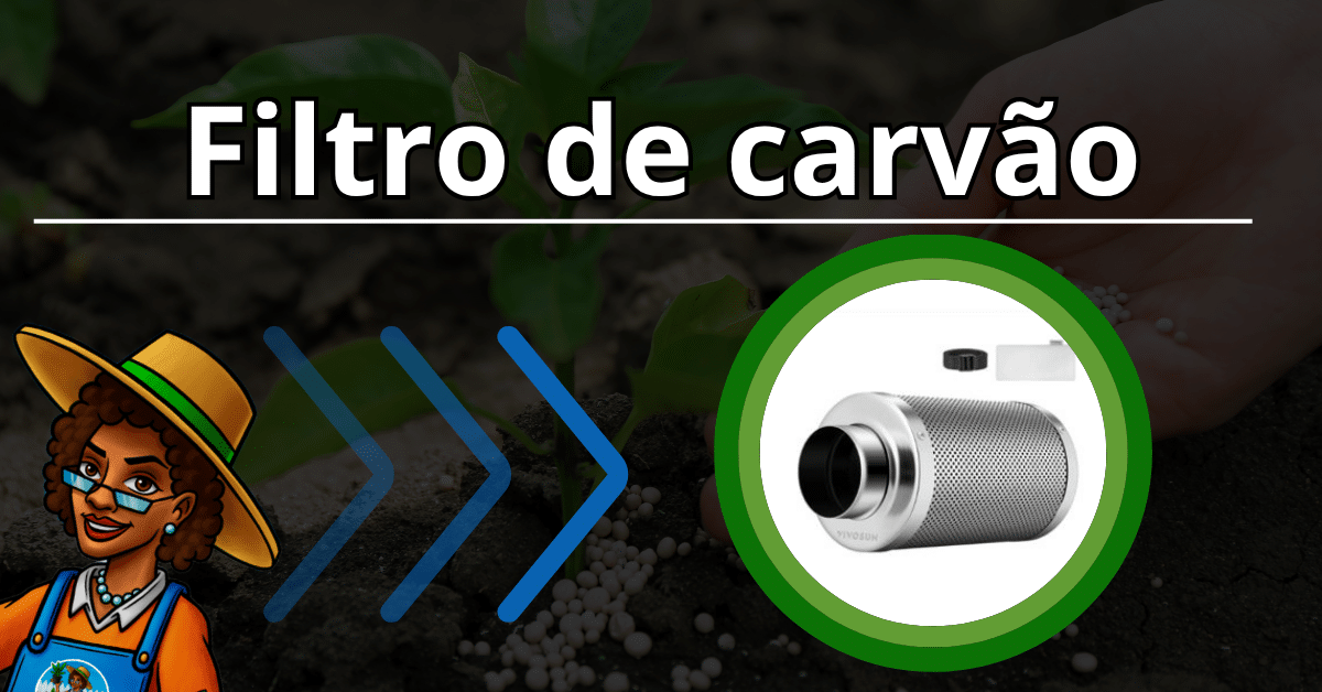 Filtro de carvão ativado grow
