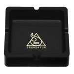 Cinzeiro Quadrado Preto