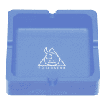 Cinzeiro Quadrado azul