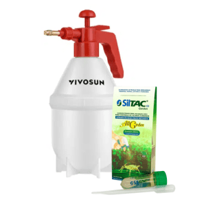 Kit Pulverizador Vivosun 1,5L E Siltac Eliminador De Pragas 20ml