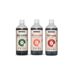 Fertilizante Orgânico Biobizz Indoor TopMax Bloom e Grow 3 x 250ml