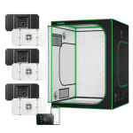 Kit Aerolight 200W CHIP 2835 E GrowHub Com Cabine 150x150x200cm