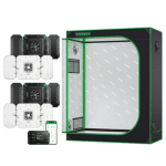 Kit Aerolight 200W CHIP LM301 E GrowHub Com Cabine 120x60x150cm