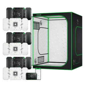 Kit Aerolight 200W CHIP LM301 E GrowHub Com Cabine 150x150x200cm