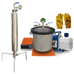 Kit Coluna de Extração + Panela de Purga e Luvas