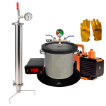 Kit Coluna de Extração + Panela de Purga e Luvas supply