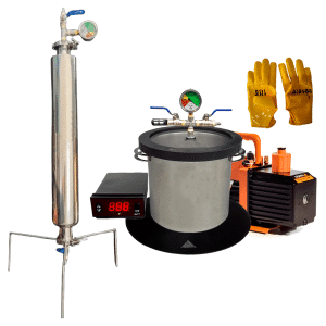 Kit Completo de Extração e Purga - Dewax Black