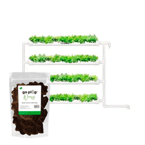 Hidroponia Vivosun de Parede hortaliças + Go Plug