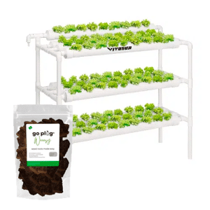 Cultivo Hidroponico 3 andar Vivosun + Go Plug
