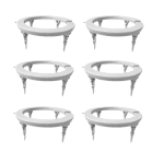 Kit 6 Anéis Cinza de Irrigação 12 cm – Para Vasos e Hidroponia