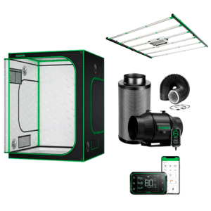 Kit 150x150 painel FlexStar 645w Exaustor Filtro e growhub