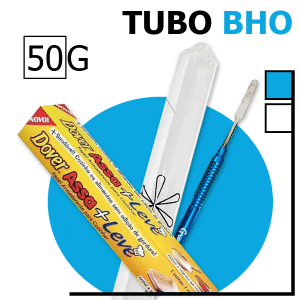 Kit Extrator de Vidro 50g Com Espátula Ponta Reta E Dover