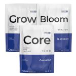 Kit Fertilizante Athena Grow Bloom Core 900g
