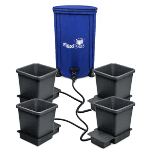 Kit 4 vasos 15l flextank 25 l
