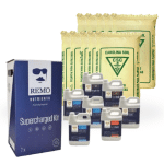 Kit Fertilizante Remo Nutrientes 10L com Substratos Inerte Carolina Soil 45L