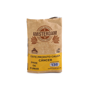 Tabaco Amsterdam 25g Importado Suave e Refinado
