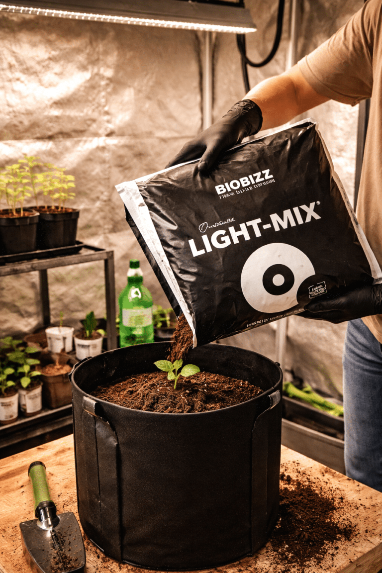 Biobizz Light Mix Substrato Orgânico Premium 50L - Grow da Maria