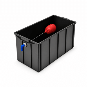 Reservatório de Água com Boia 35 Litros para Cultivo Ideal para Rega Automática