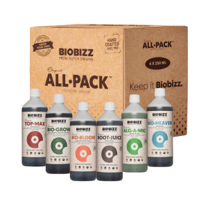 all-pack frascos 6x250 biobizz