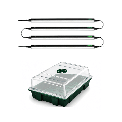 Kit Estufa de Clonagem Propagator com Barra LED Full Spectrum 28W