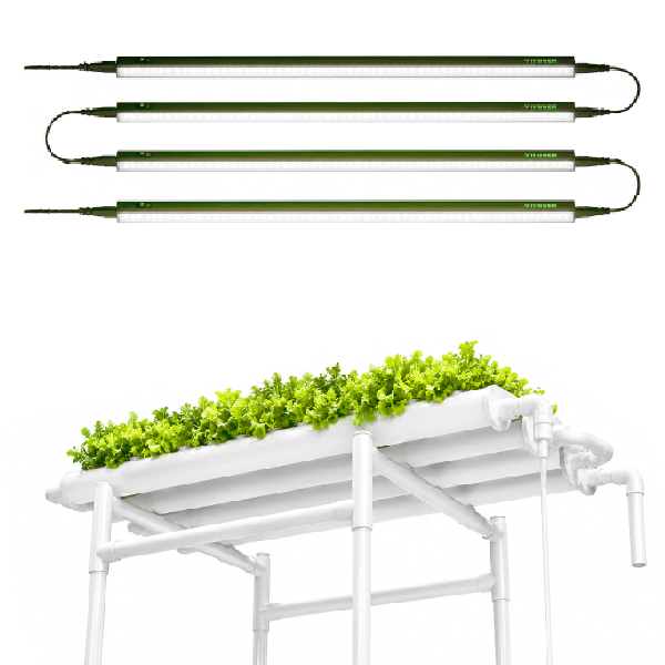 Kit Cultivo Indoor Sistema Hidropônico VIVOSUN + Barra LED Grow Full Spectrum 60W