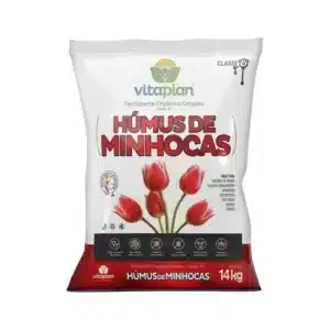 Húmus de Minhoca 14kg Vitaplan