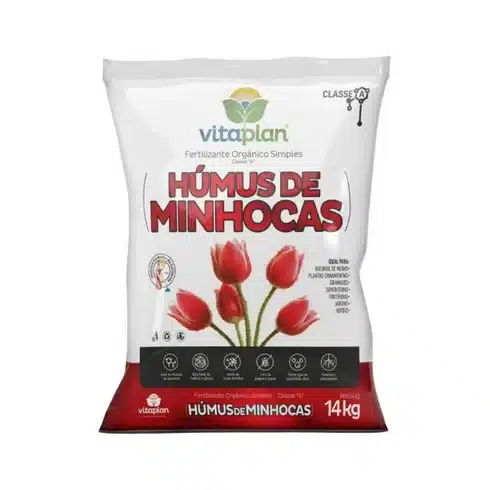 Húmus de Minhoca 14kg Vitaplan