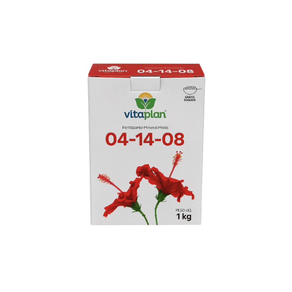 Adubo para Floração 04-14-08 Vitaplan 1kg