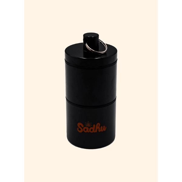 Pote Hermético Sadhu Black Edition 30ml 2 Partes