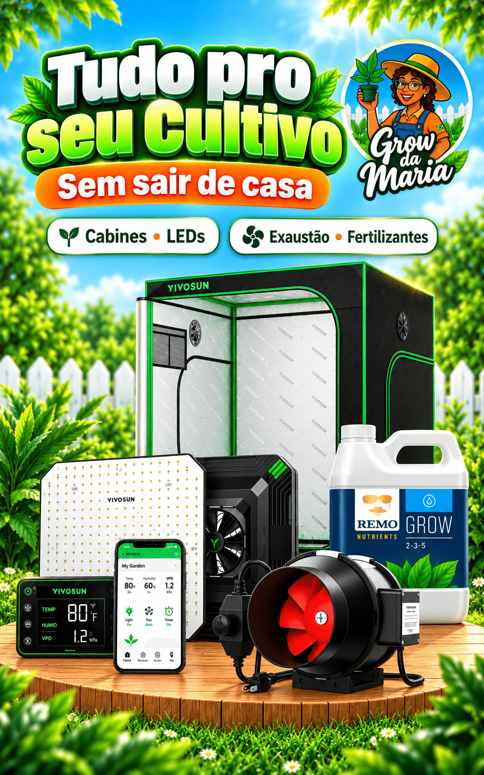 Oferta Grow da Maria