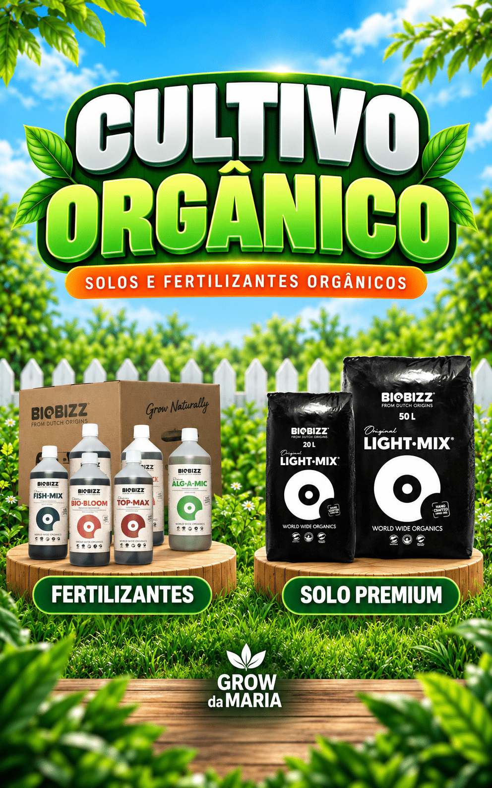 Oferta Grow da Maria
