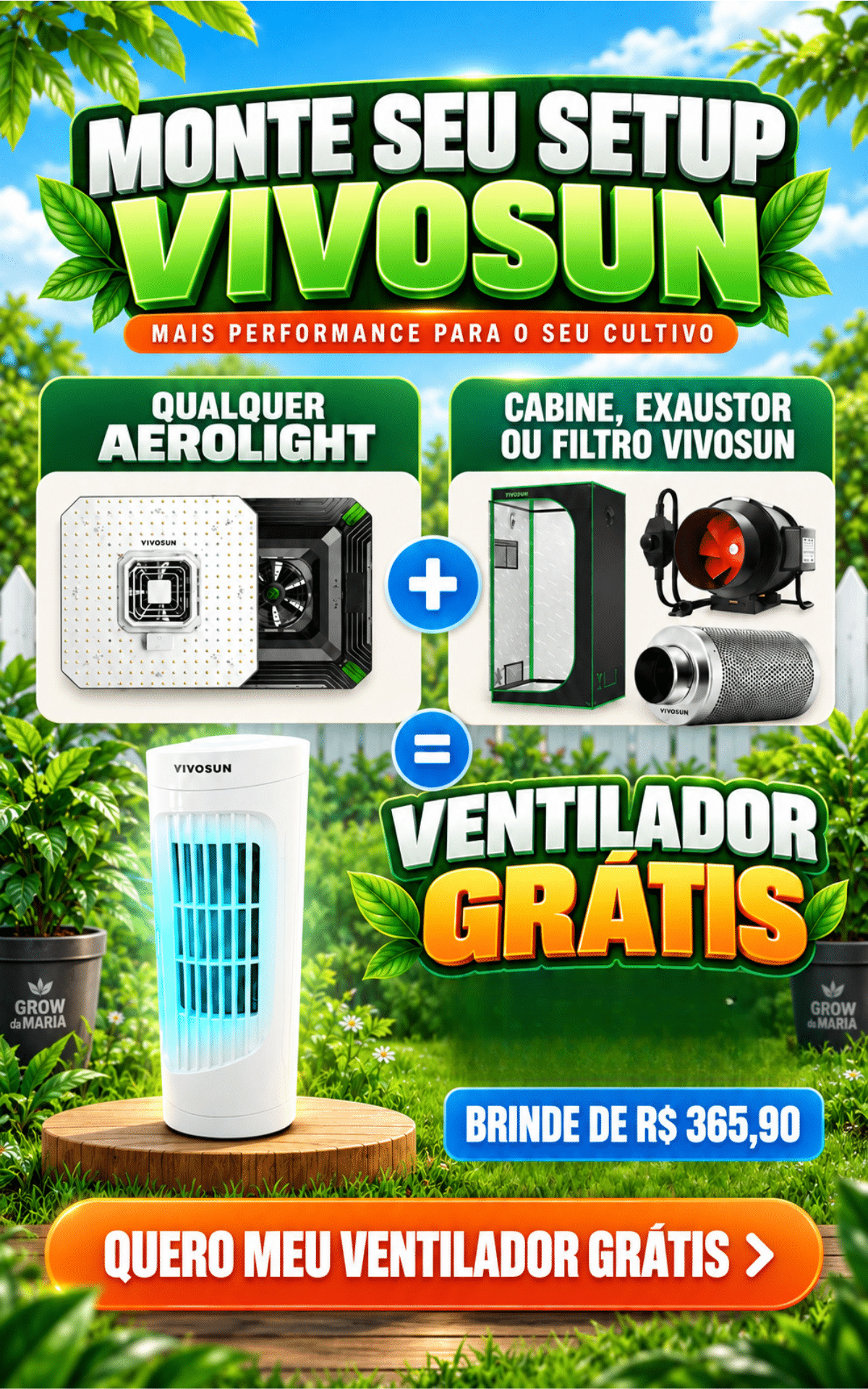 Oferta Grow da Maria