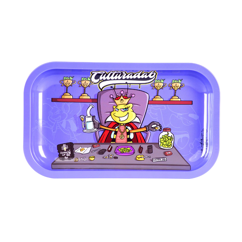 Bandeja de Metal Longa The Queen - Cultura Dab