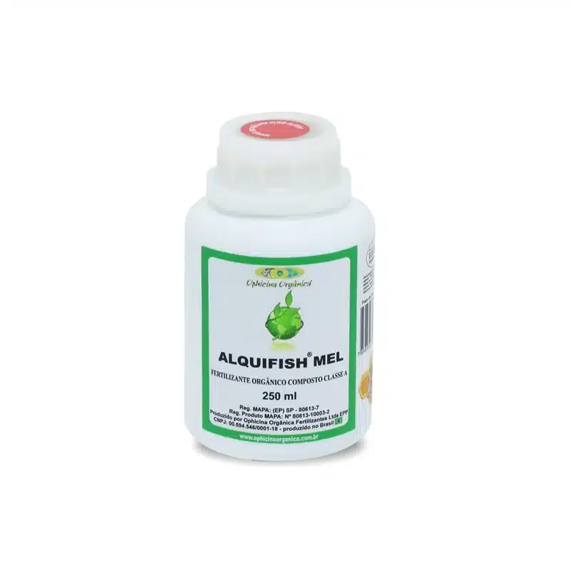 ALQUIFISH MEL 250ml – Fertilizante Orgânico Líquido com Aminoácidos e Melaço