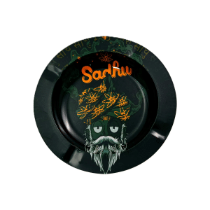 Cinzeiro de Metal Redondo Sadhu