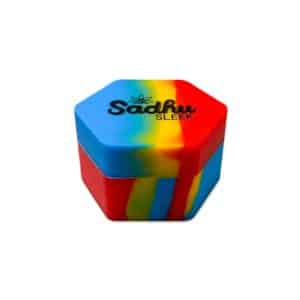 Reservatório Hexagonal Sadhu 26ml Pote de Silicone Antiaderente para Armazenamento