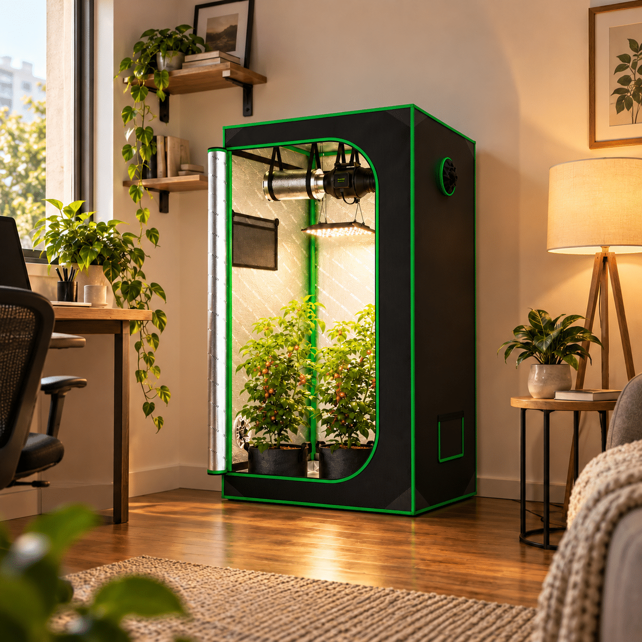 Setup de cultivo indoor até 80x80