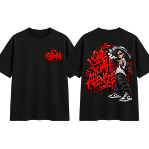Camiseta Oversized Que Jah Abençoe GDM Streetwear Graffiti