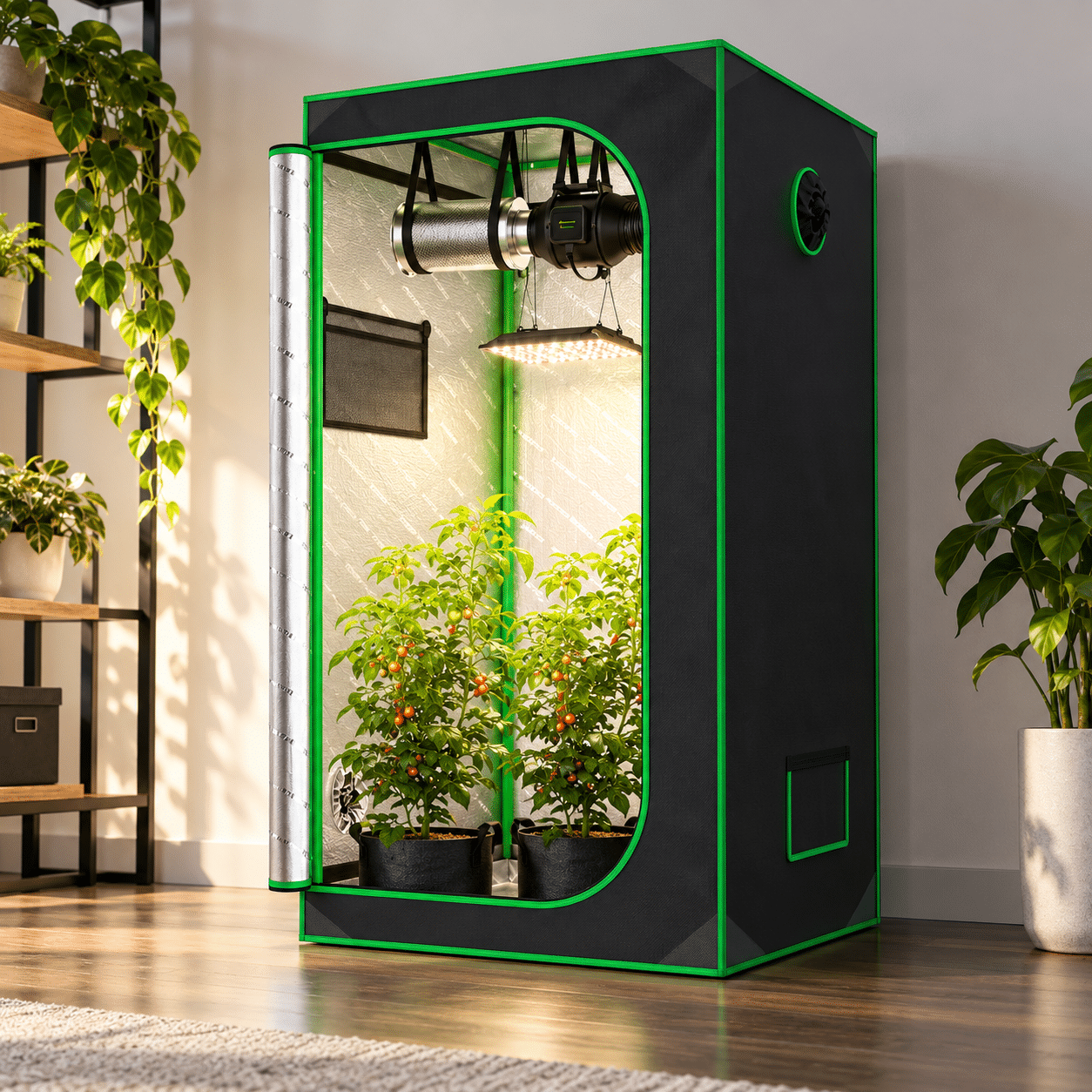 Setup de cultivo indoor até 80x80