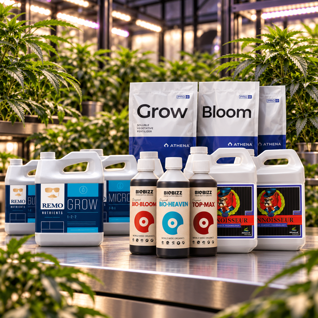 Fertilizantes para cultivo indoor