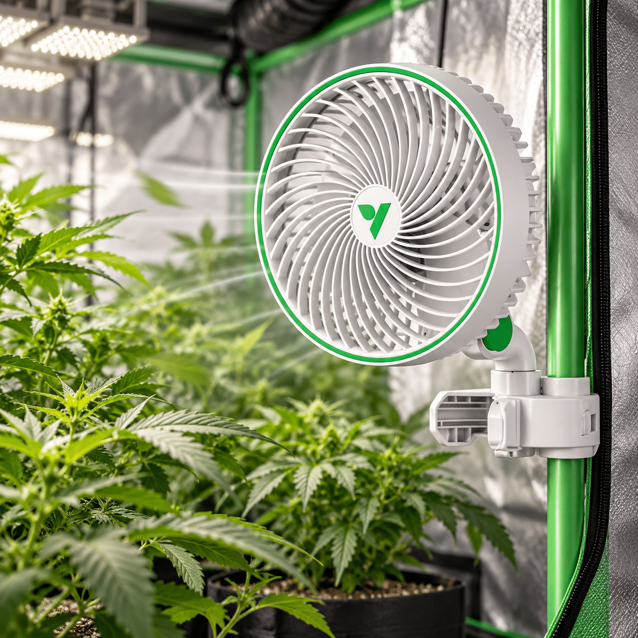 Ventiladores para cultivo indoor